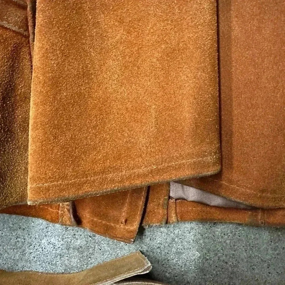 VINTAGE | Sears Suede Jacket With Belt  Small - Picture 9 of 9
